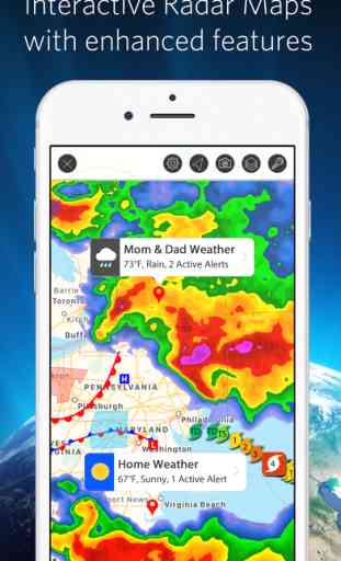 Weather Mate - Forecast, Radar, Maps, Alerts 2