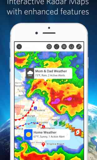 Weather Mate Pro - Forecast, Radar, Maps, Alerts 2