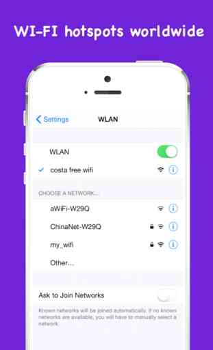 WiFi Password-Passwords for free wireless internet access & auto generate. 2