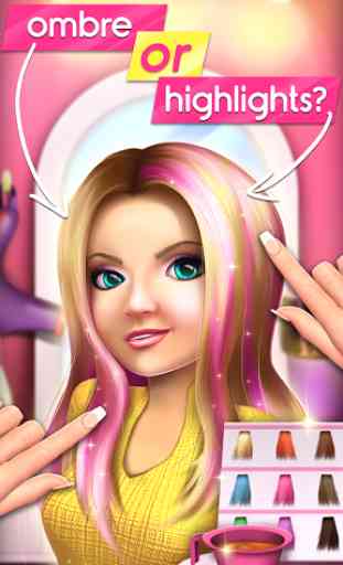 3D Hairstyle Games for Girls 2