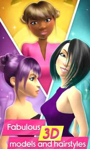 3D Hairstyle Games for Girls 3