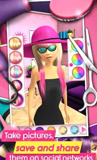 3D Hairstyle Games for Girls 4