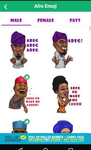 Afro Emoji 2