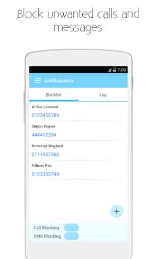 Anti Nuisance-Call&SMS Blocker 1