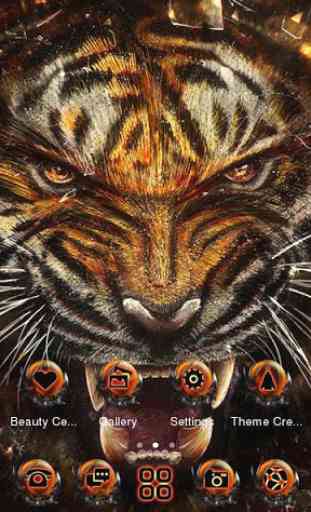 Best Tiger Theme C Launcher 3