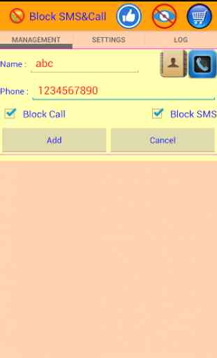 Block SMS And Call 4