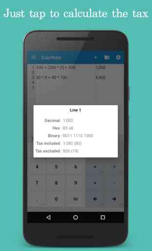 CalcNote - Notepad Calculator 3