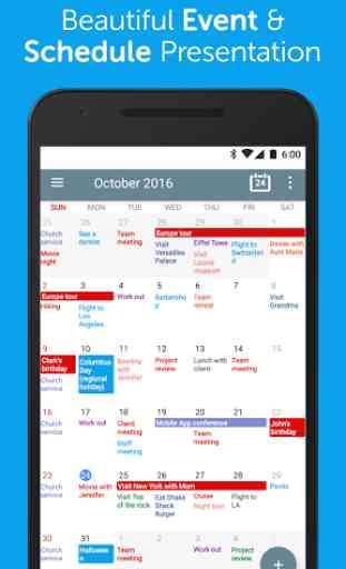 Calendar+ Schedule Planner App 2