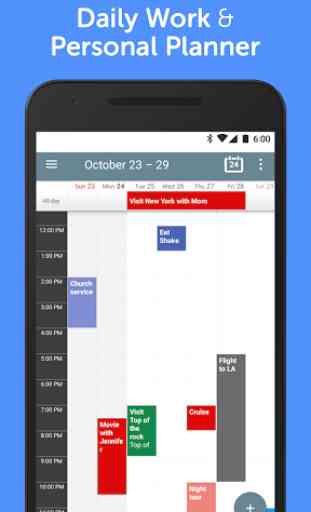 Calendar+ Schedule Planner App 4