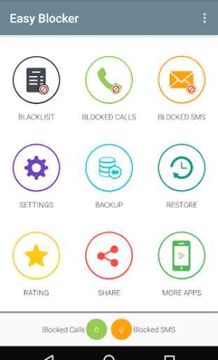 Call and SMS Easy Blocker 1