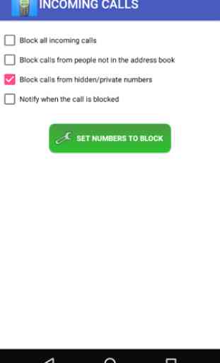 Call Block - number blacklist 2
