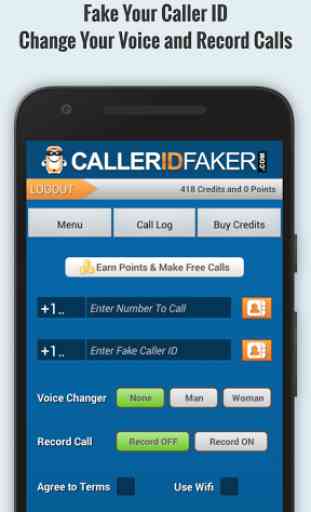 CallerIDFaker.com Original App 1