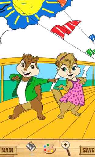 Chipwrecked: Chipmunk Coloring 3