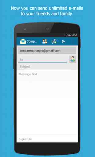 Connect to Hotmail Outlook App 3