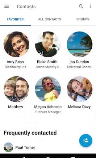 Contacts by BlackBerry 1