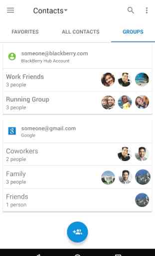 Contacts by BlackBerry 3