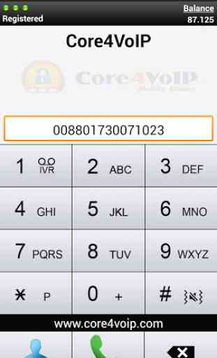 Core4VoIP Mobile Dialer 3
