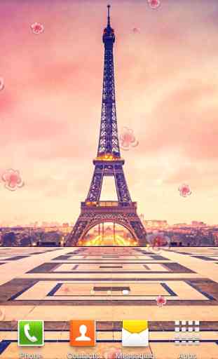 Cute Paris Live Wallpaper 1