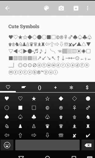 Cute Symbols - Emoji Keyboard♤ 1