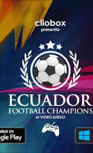 Ecuador Futbol Champions 1