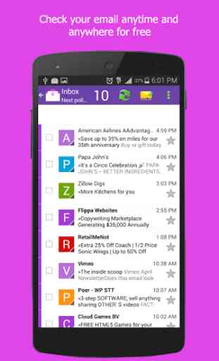 Email for Yahoo App 4