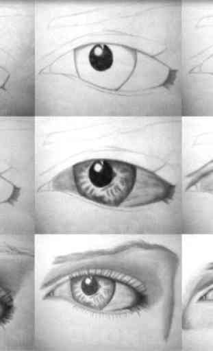 Eyes Drawing Tutorials 2