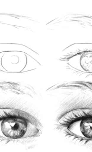 Eyes Drawing Tutorials 4