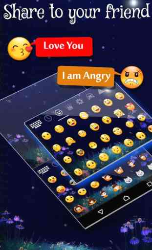 Fairy  Keyboard - Galaxy Emoji 4