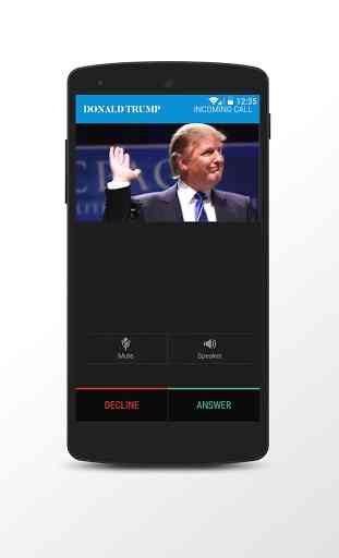 Fake call: Donald Trump  2