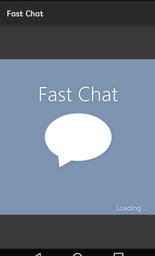 Fast Chat - chat room 1