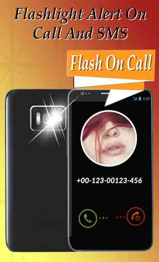 FlashLight Alert on Call & SMS 2