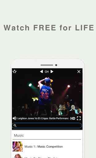 Free TV+Music App(Download Now 4