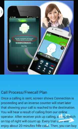 Freecall 2G on Android 3