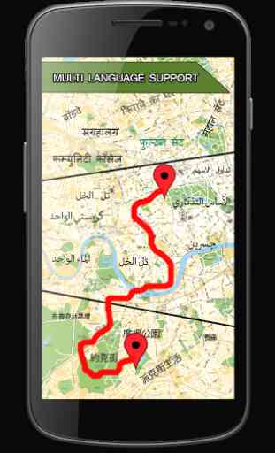 GPS Personal Tracking Route 1