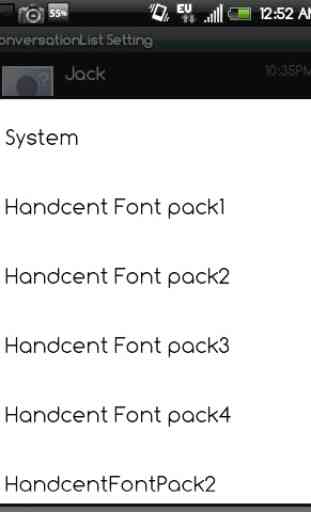 Handcent Font Pack3 2