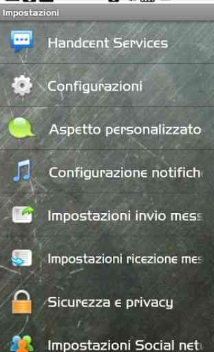 Handcent SMS Italian Language 2