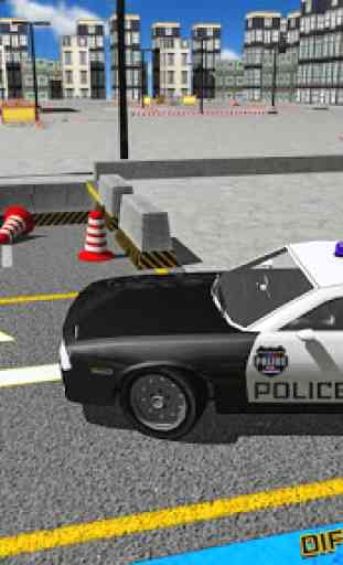 Highway Police Car Parking 4