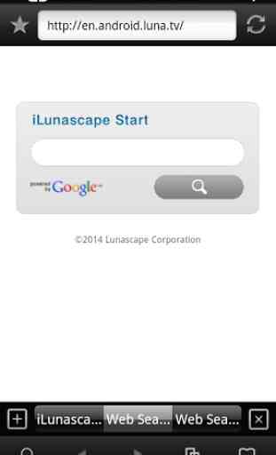 iLunascape - Web Browser - 1