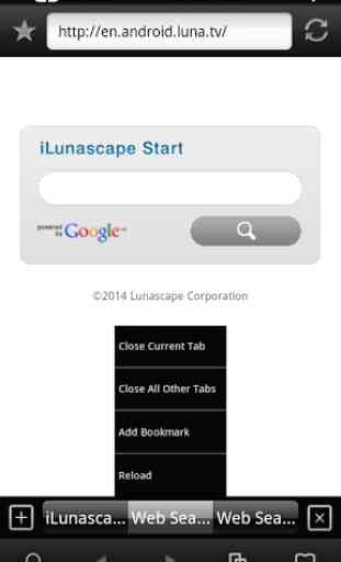 iLunascape - Web Browser - 2