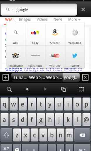 iLunascape - Web Browser - 3