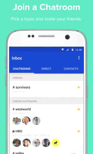 Inbox Messenger: Chat Room App 1