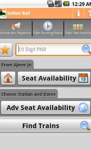 Indian Rail Info App 1
