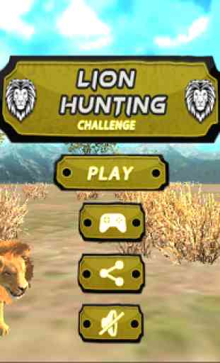 Lion Hunting Challenge 3D 1