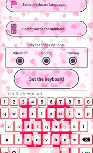Love SMS Keyboard Themes 4