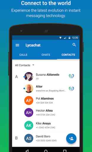 Lycachat - Free texts, Calls 1
