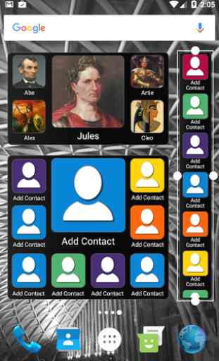 Mad Contacts Widget (Free) 4