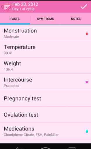 Menstrual Calendar 2