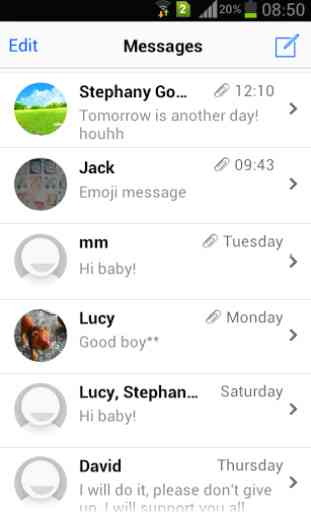 Messaging+ Cute Emoji 1