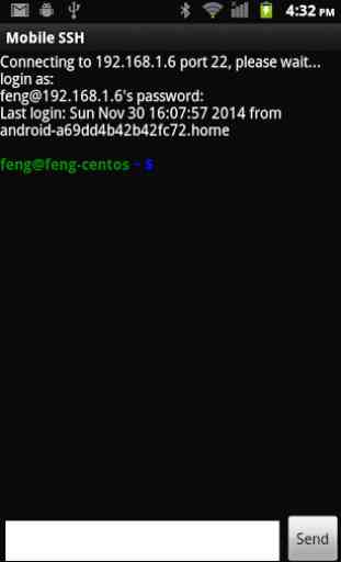 Mobile SSH (Secure Shell) 4