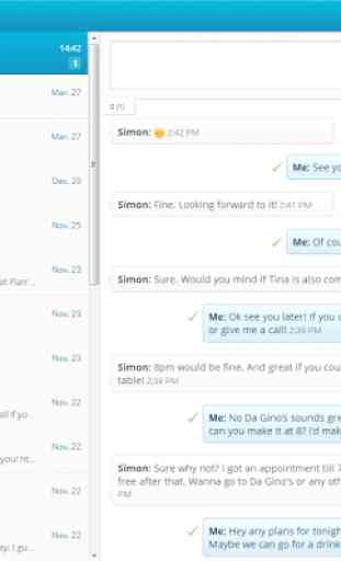 mysms SMS Text Messaging Sync 4